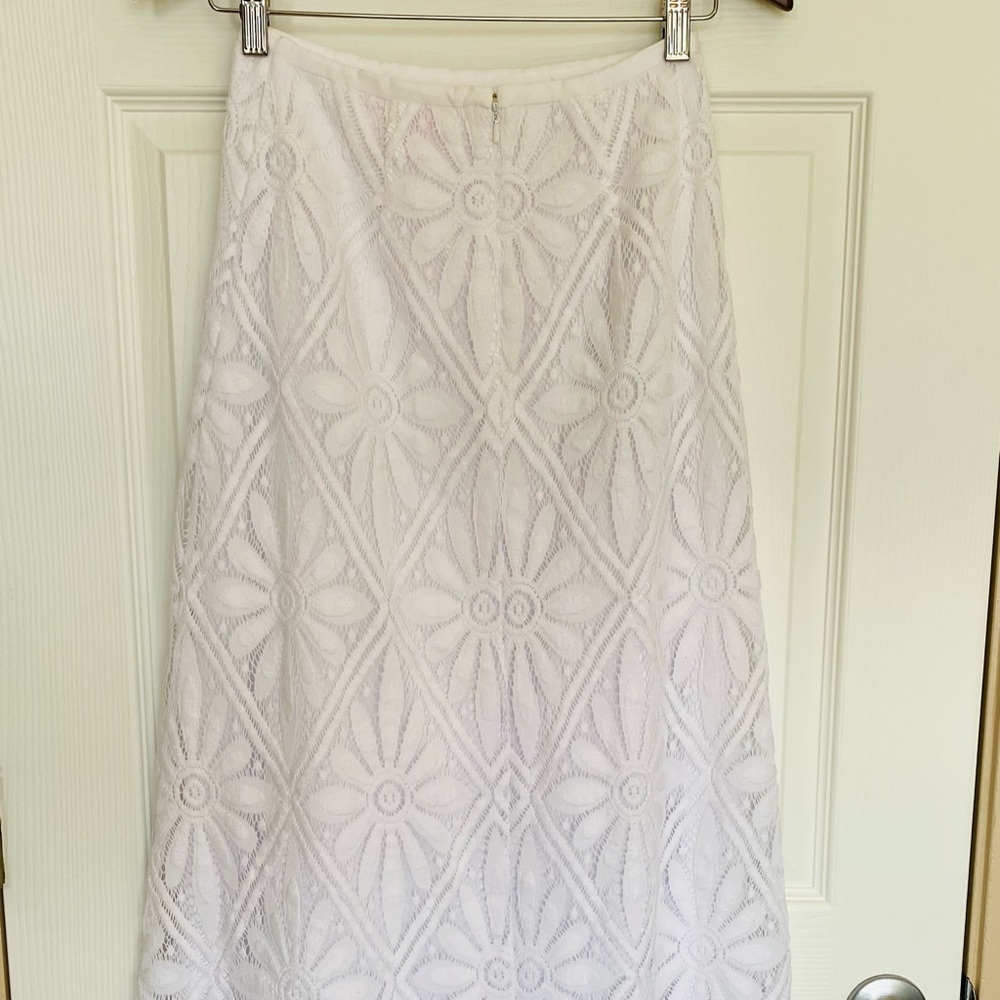 Lily Pulitzer long Lace Skirt